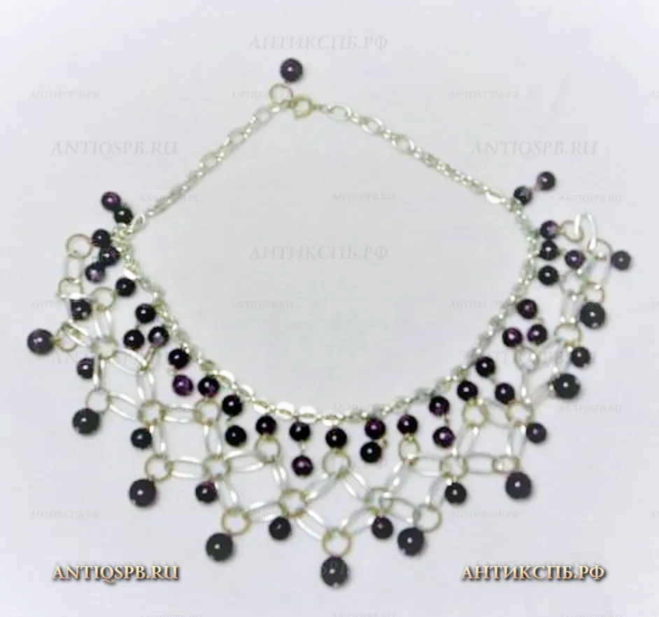 Ожерелье винтажное. Бижутерия. Вт. пол. ХХ века. №10290