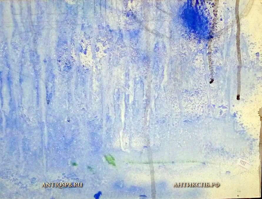 Рисунок "Мост". Художник Е.И. Майков. №1124 [Цена: 2500 руб.]
