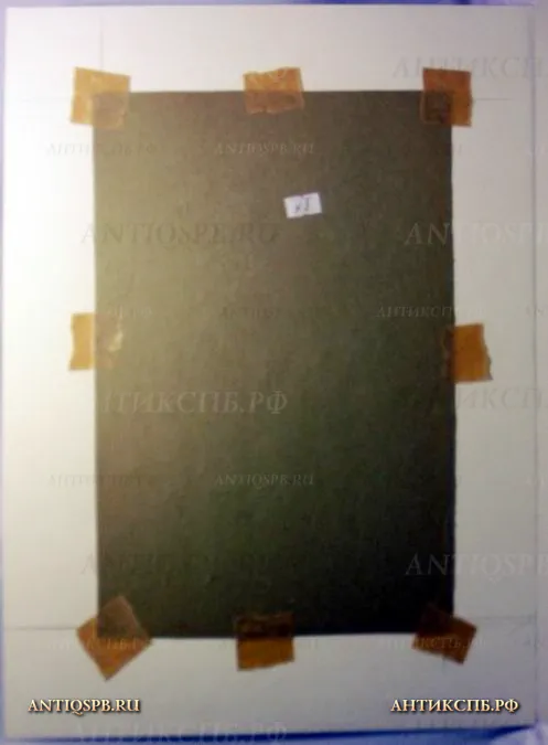 Рисунок "Натурщица". Художник: Поляков Александр Иванович. №12833 [Цена: 4500 руб.]