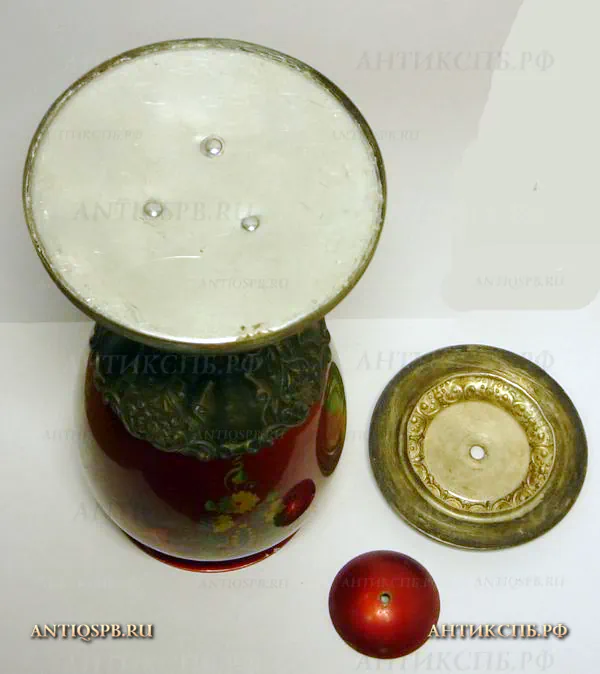 Кубок призовой "Спасская башня". Палех. №665. Баранов. 1956 год. СССР. №13630