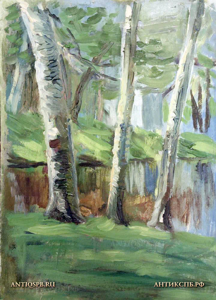 Картина "Сосны". №17340.24