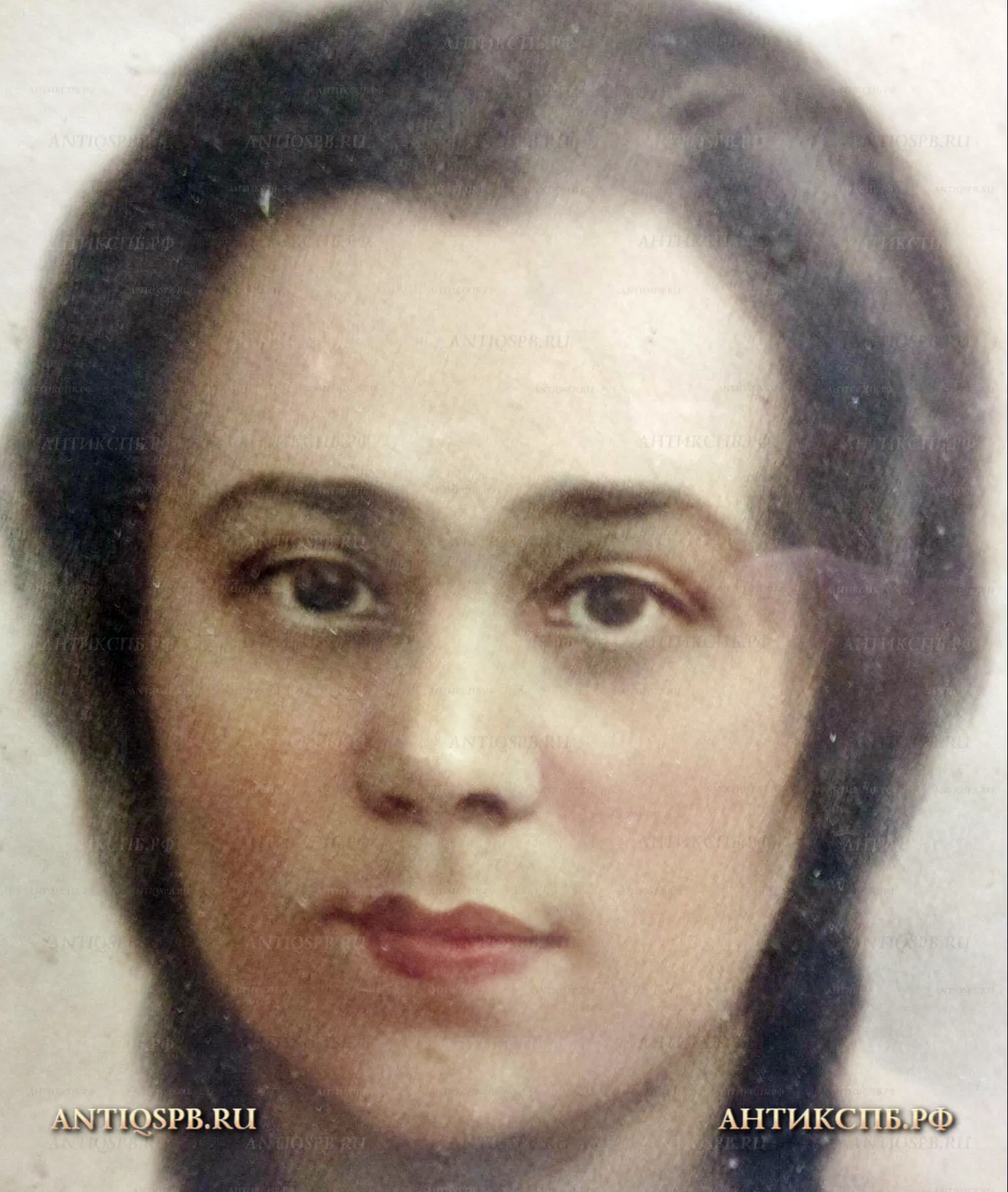 17625. Картина "Портрет девушки". 