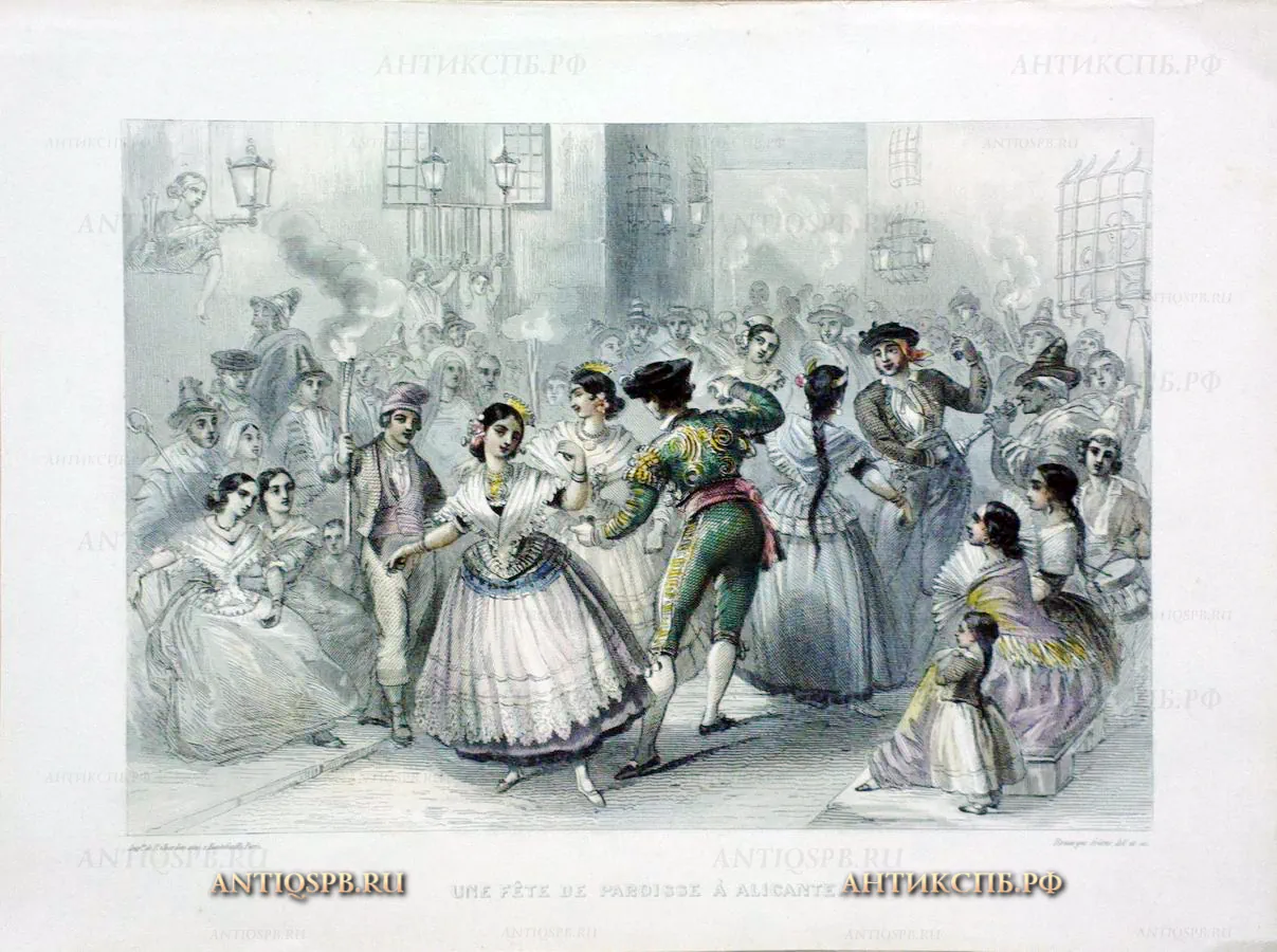 17956.1. Гравюра. Бумага. ХIХ век. (Цена по запросу)