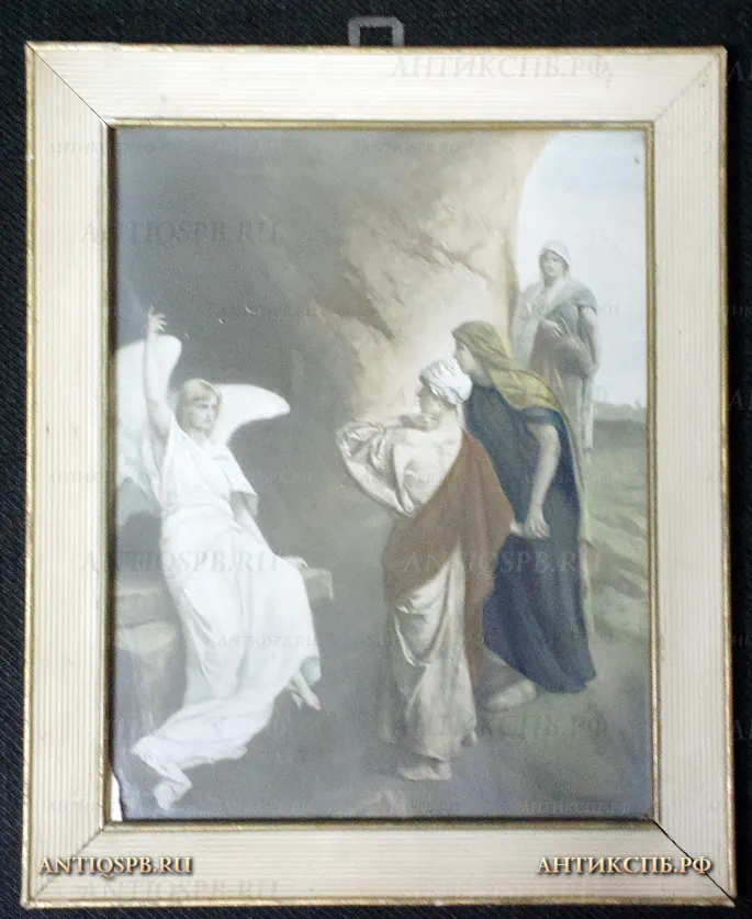 Литография старинная. Европа. №5862